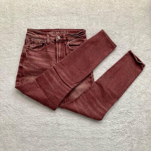 American Eagle Stretch High Waisted Mom Jean - Picture 1 of 6